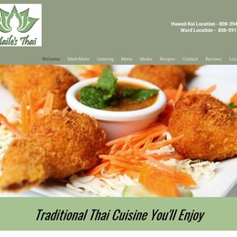 Photo of Maile's Thai, a wedding caterer in Hawaii