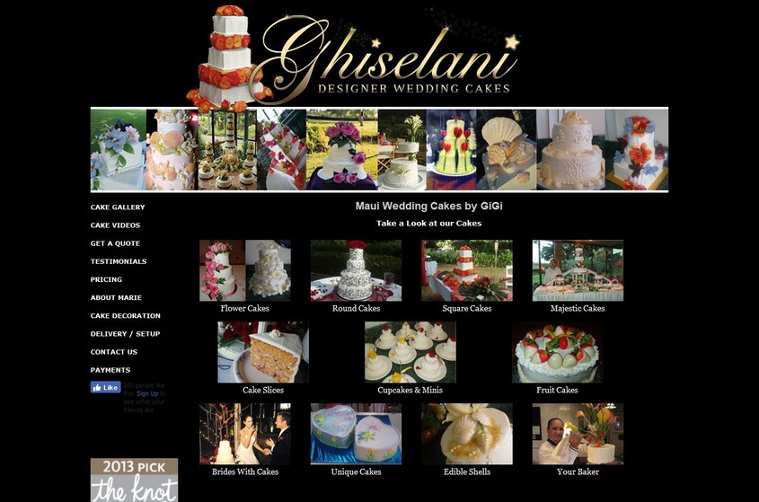 Ghiselani Designer Wedding Cakes wedding vendor photo