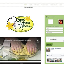 Photo of Sweet Marie's Hawaii Inc, a wedding cake bakery in Hawaii