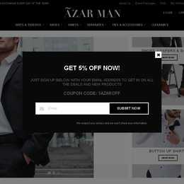 Photo of Azar Man, a wedding tuxedos and suits in Los Angeles