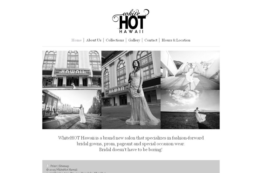 White HOT Hawaii wedding vendor photo