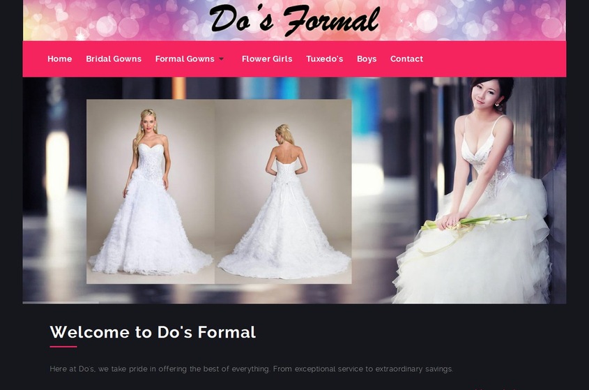 Do's Formal wedding vendor photo