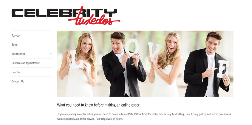 Celebrity Tuxedos wedding vendor photo