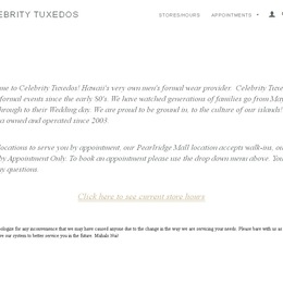Photo of Celebrity Tuxedos, a wedding tuxedos and suits in Hawaii