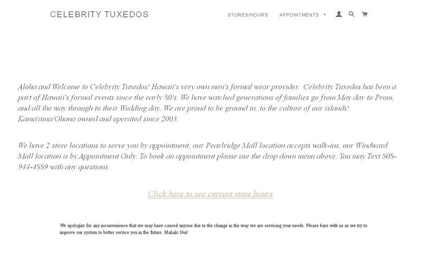 Celebrity Tuxedos wedding vendor photo
