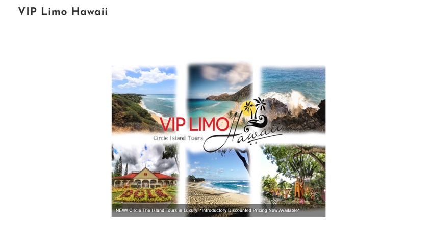 VIP Limo Hawaii wedding vendor photo