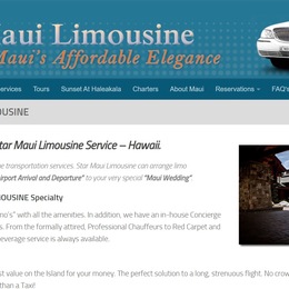 Photo of Star Maui Limousine Service, a wedding limo service in Hawaii