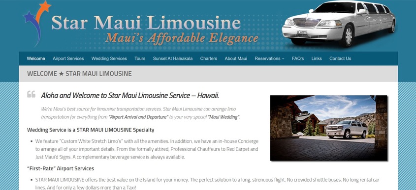 Star Maui Limousine Service wedding vendor photo