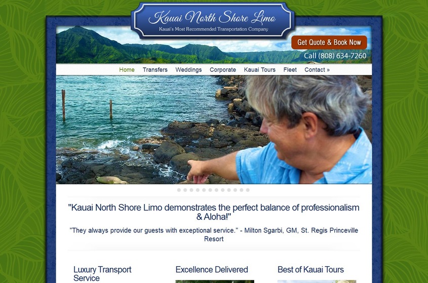 Kauai North Shore Limo wedding vendor photo