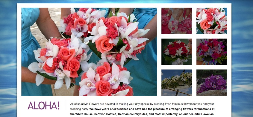 Mr. Flowers wedding vendor photo