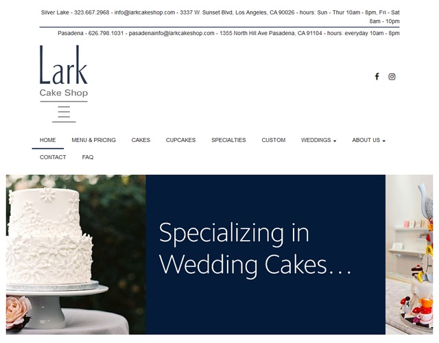 Lark Cake Shop wedding vendor photo