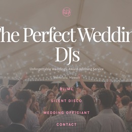 Photo of The Perfect Wedding Djs, a wedding DJ in Hawaii