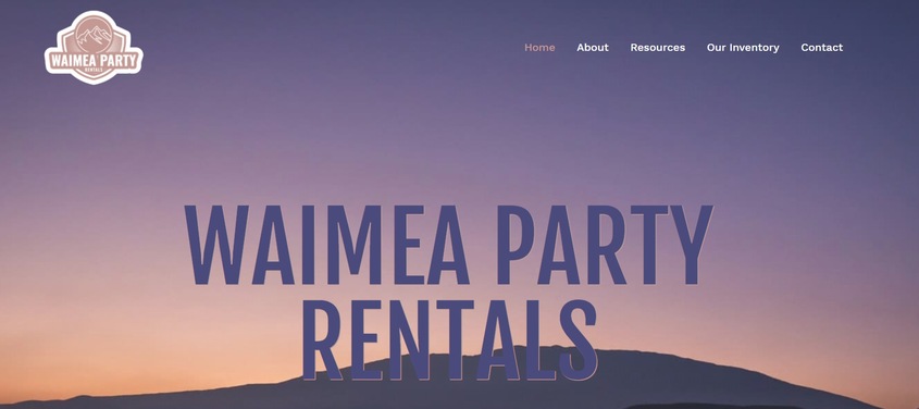 Waimea Party Rentals wedding vendor photo