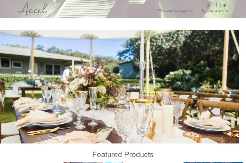 Accel Event Rentals wedding vendor photo