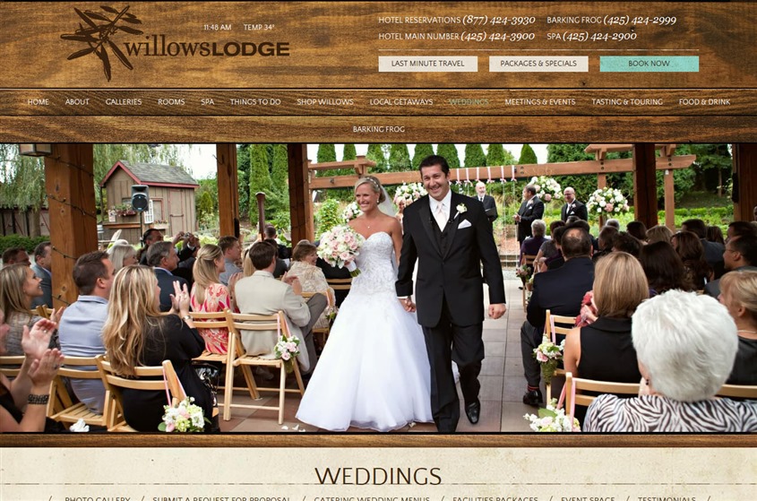 Willows Lodge wedding vendor photo