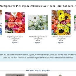 Photo of Westwood Flower Garden, a wedding florist in Los Angeles