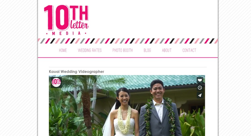 10th Letter Media wedding vendor photo