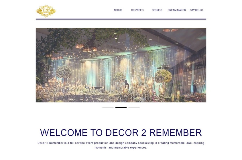 Decor 2 Remember wedding vendor photo
