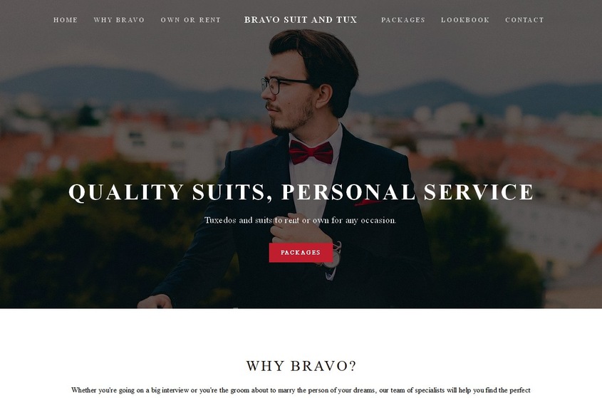 Bravo Suit & Tux wedding vendor photo