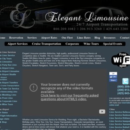 Photo of Elegant Limousines, a wedding limo service in Seattle
