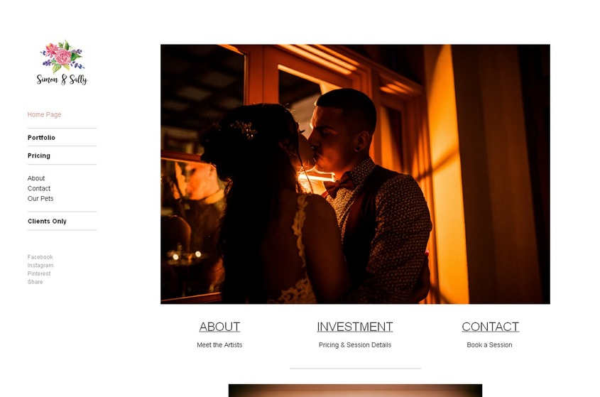 Simon and Sally Photography wedding vendor photo