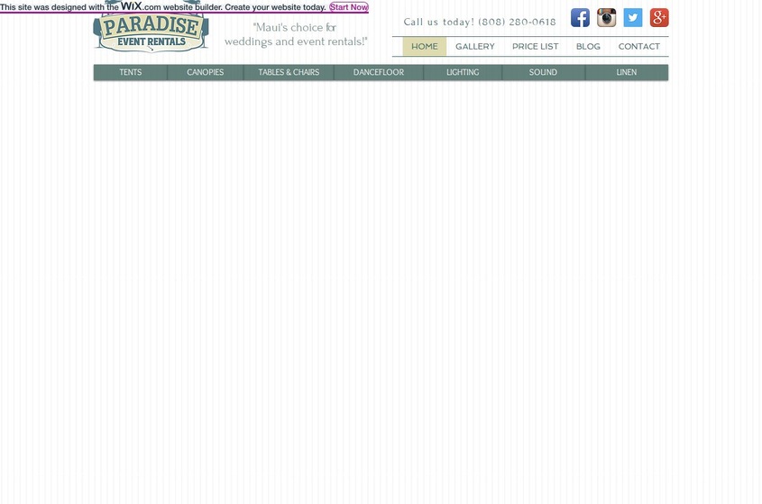 Paradise Event Rentals wedding vendor photo