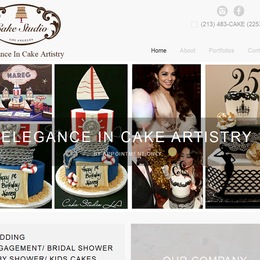 Photo of Cake Studio L. A., a wedding cake bakery in Los Angeles