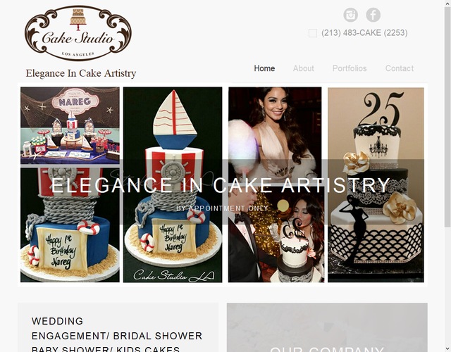 Cake Studio L. A. wedding vendor photo