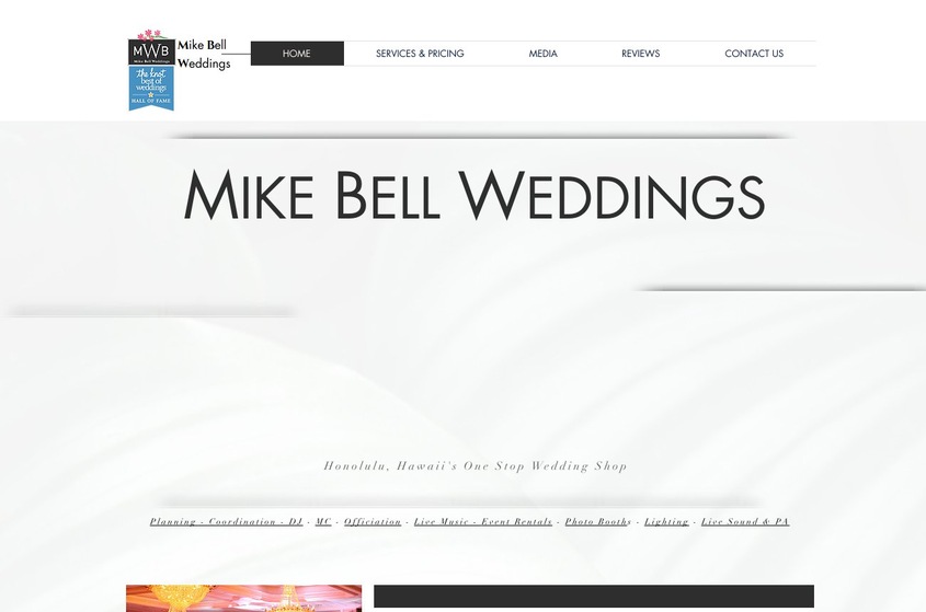 Mike Bell Weddings wedding vendor photo