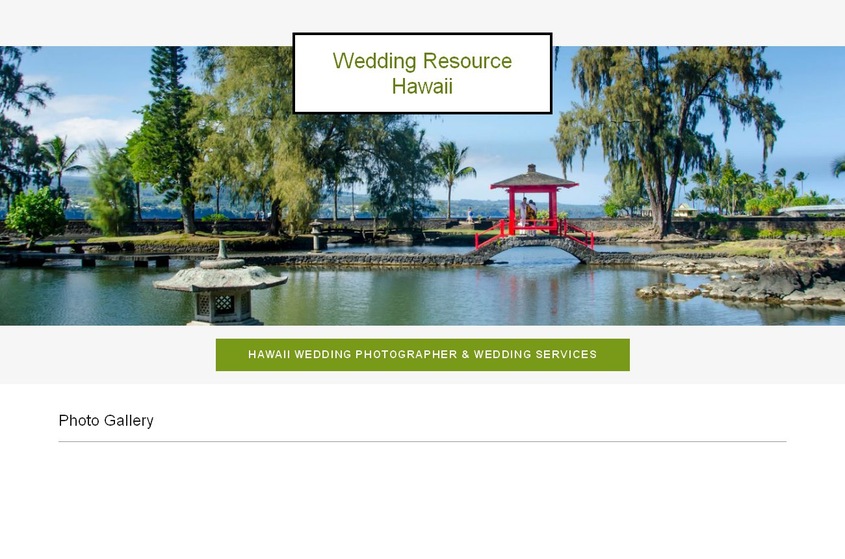 Wedding Resource Hawaii wedding vendor photo