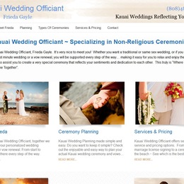 Photo of Kauai Wedding Officiant, a wedding officiant in Hawaii