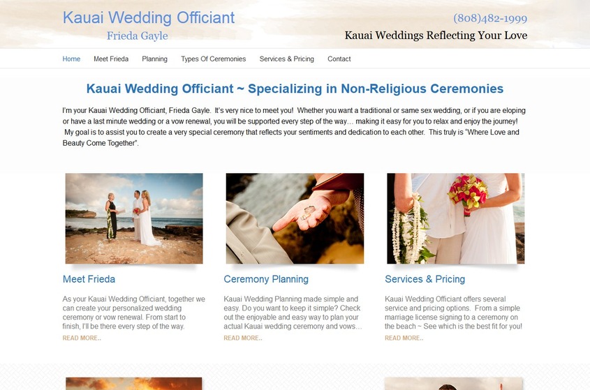 Kauai Wedding Officiant wedding vendor photo