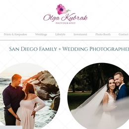 Photo of Olga Kubrak Photography, a wedding photographer in San Diego