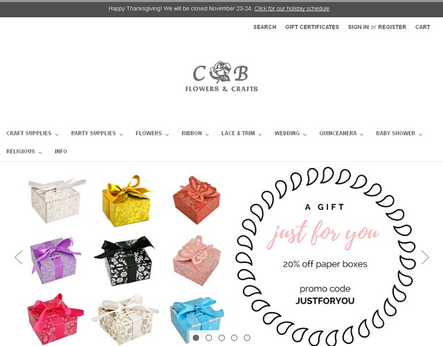 CB Flowers & Crafts wedding vendor photo