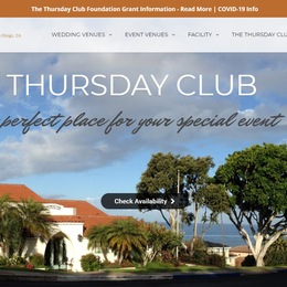 Photo of The Thursday Club, a wedding venue in San Diego
