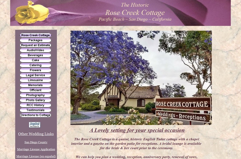 Rose Creek Cottage wedding vendor photo