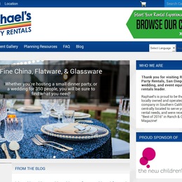 Photo of Raphael's Party Rentals, a wedding rentals in San Diego
