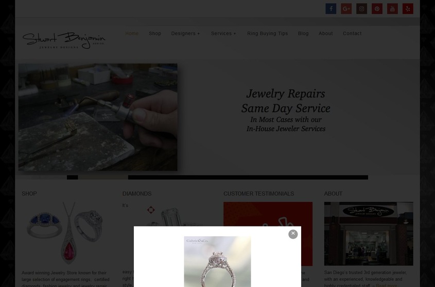 Stuart Benjamin Jewelry Designs wedding vendor photo