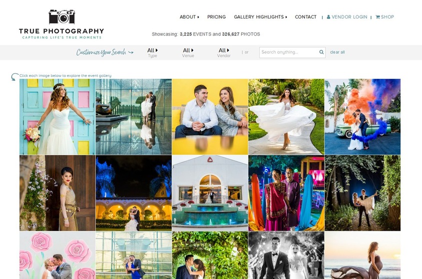 True Photography wedding vendor photo
