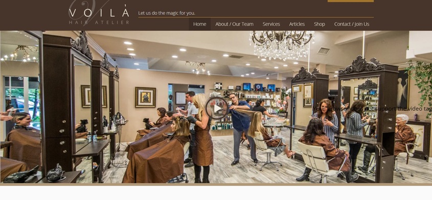 Voila Hair Atelier wedding vendor photo