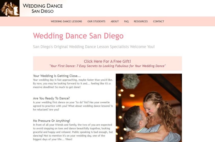 Wedding Dance San Diego wedding vendor photo