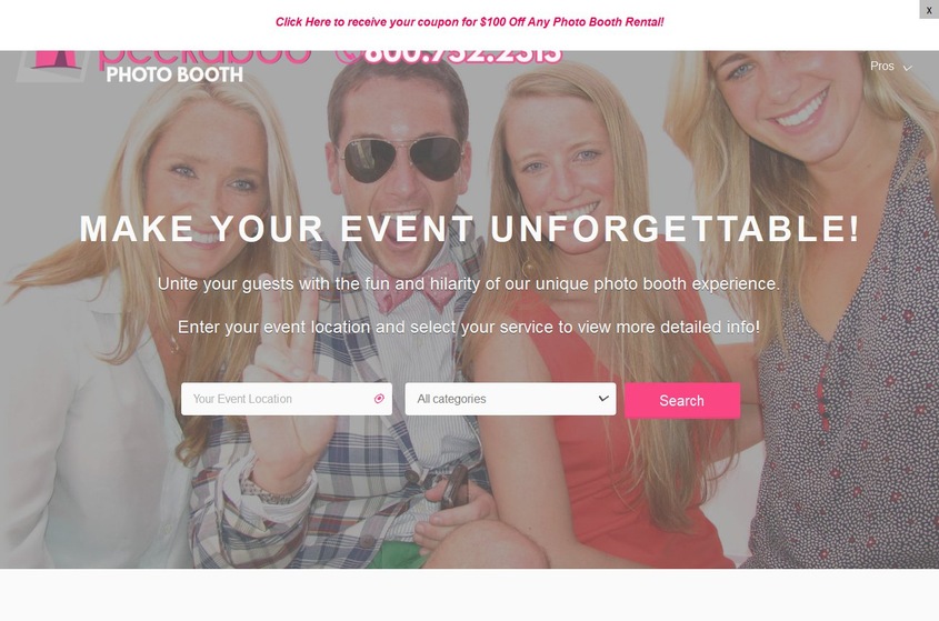 Peekaboo Photo Booth wedding vendor photo