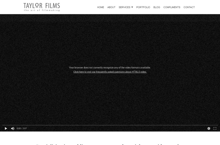 Taylor Films wedding vendor photo