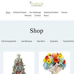 Photo of Tessfresh Flowers, a wedding florist in San Diego