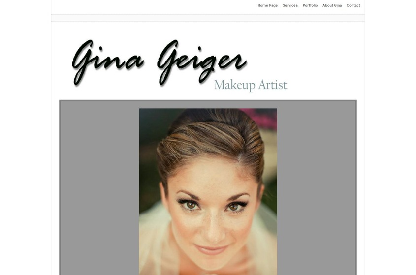 Gina Geiger Makeup Artist wedding vendor photo