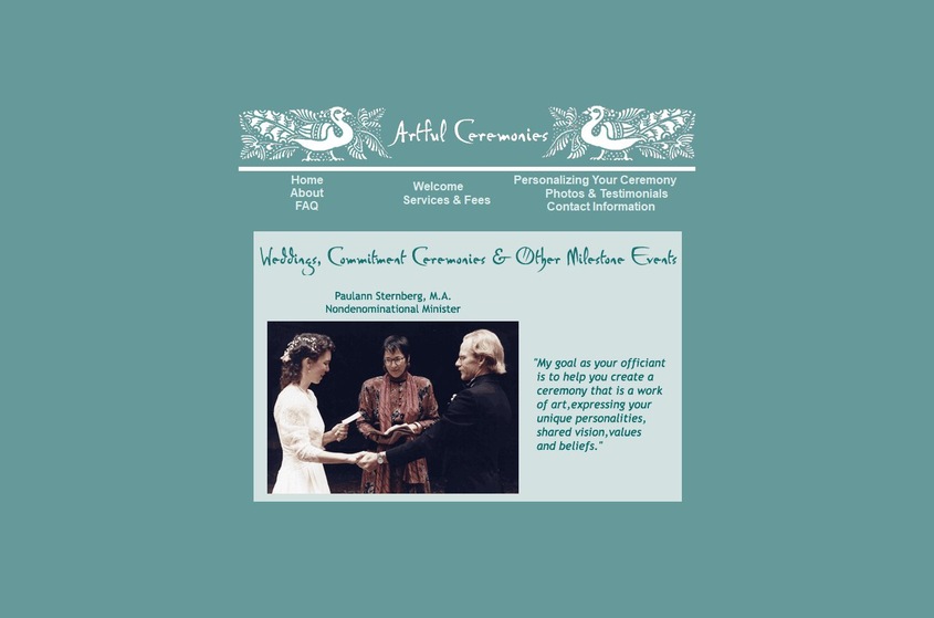 Artful Ceremonies wedding vendor photo