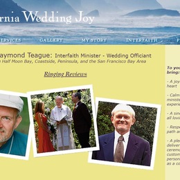 Photo of Rev. Raymond Teague, a wedding officiant in San Francisco