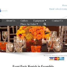 Photo of Event Party Rentals, a wedding rentals in San Diego