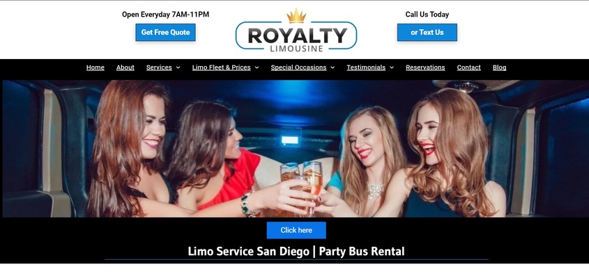 Royalty Limousine wedding vendor photo