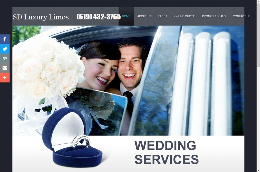 SD Luxury Limos wedding vendor photo